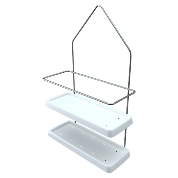 Organizador Ducha 2 Estante Blanco Stolf
