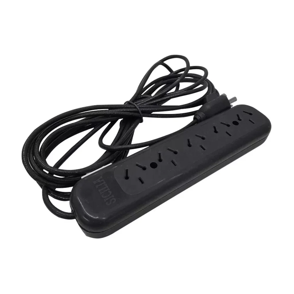 Zapatilla 5 Tomas 1.5Mts Con Llave SICILIA