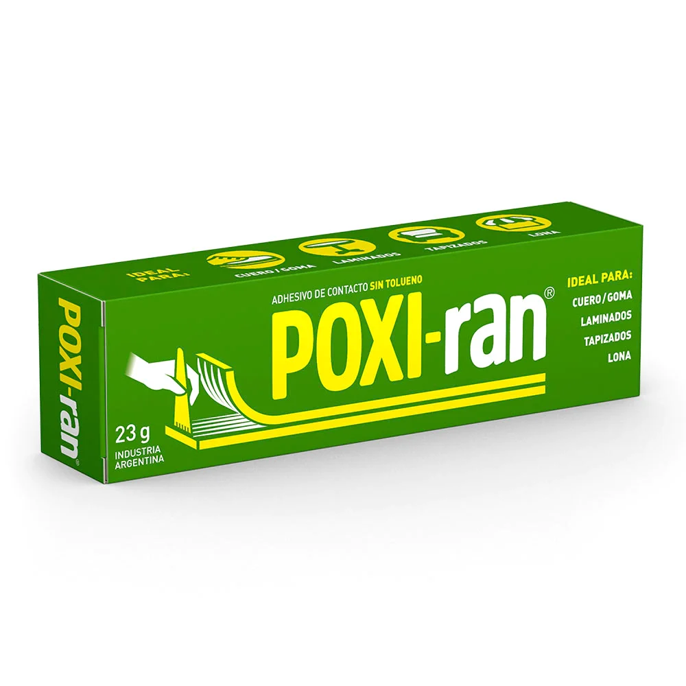 Adhesivo De Contacto POXIRAN 23gr Sin Tolueno