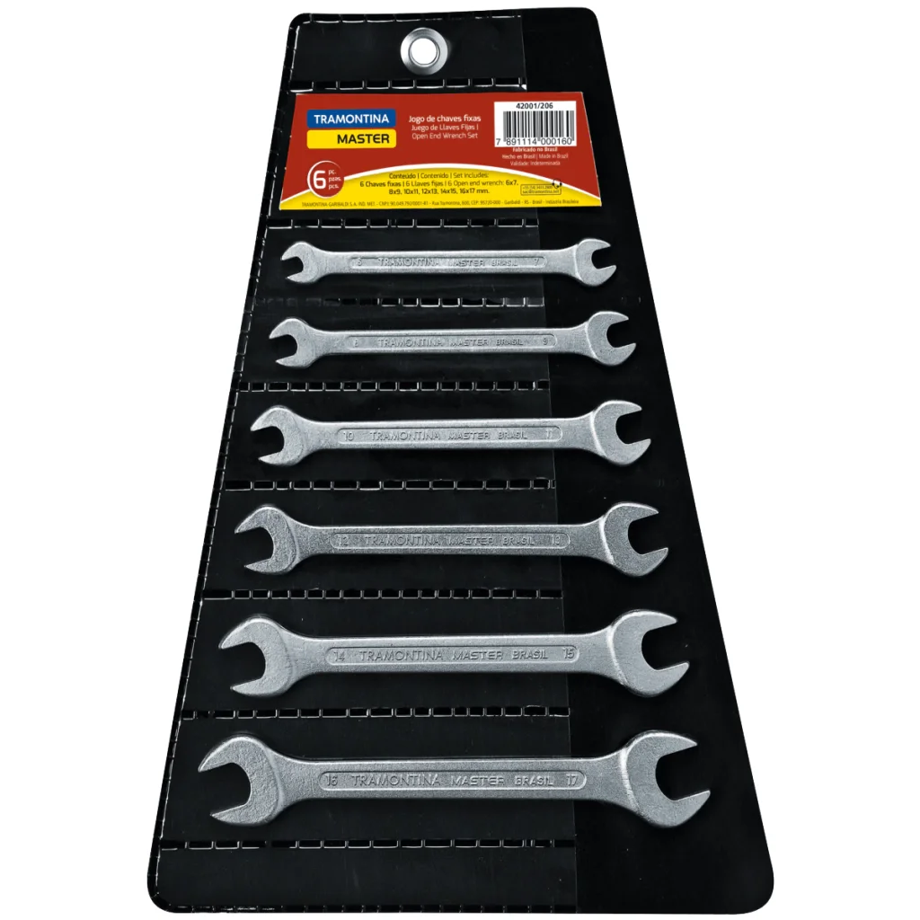 Juego Llave Fija TRAMONTINA Master 6 Piezas 6 a 17mm