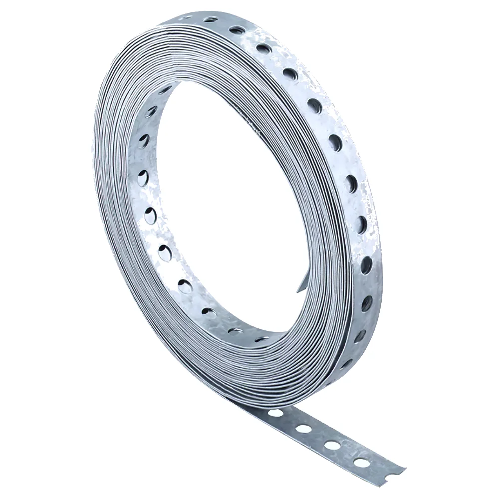 Cinta Fleje Perforada Galvanizada X Metro 19.5 X 0.7mm