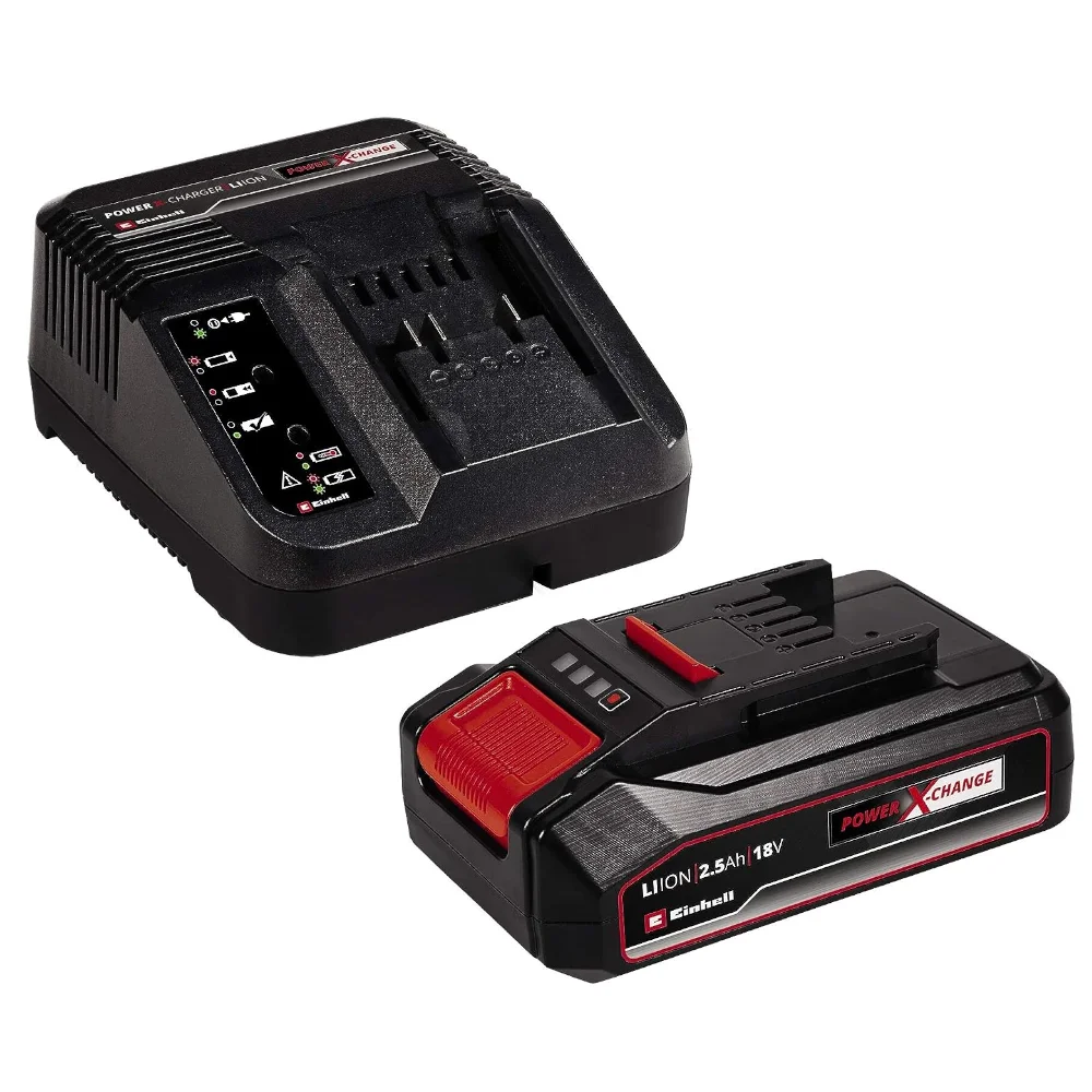 Kit Starter EINHELL Bateria 2.5 Ah + Cargador 3A 720W
