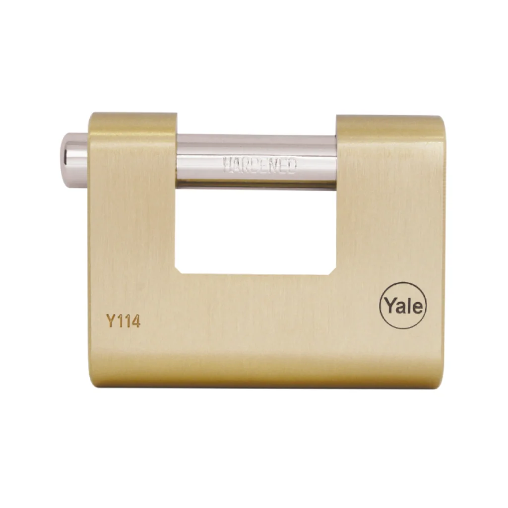 Candado YALE 114 Cortina 80mm Traba Horizontal