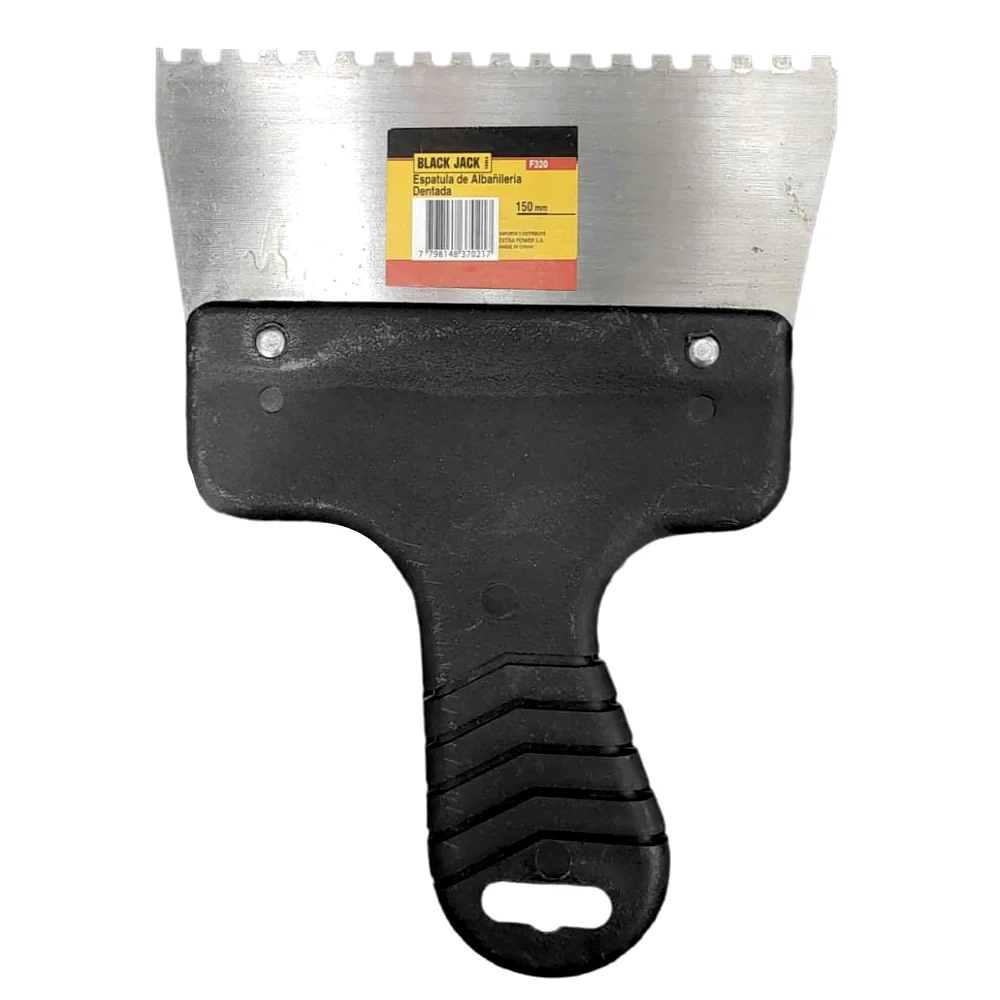 Espatula Dentada BLACK JACK 150mm
