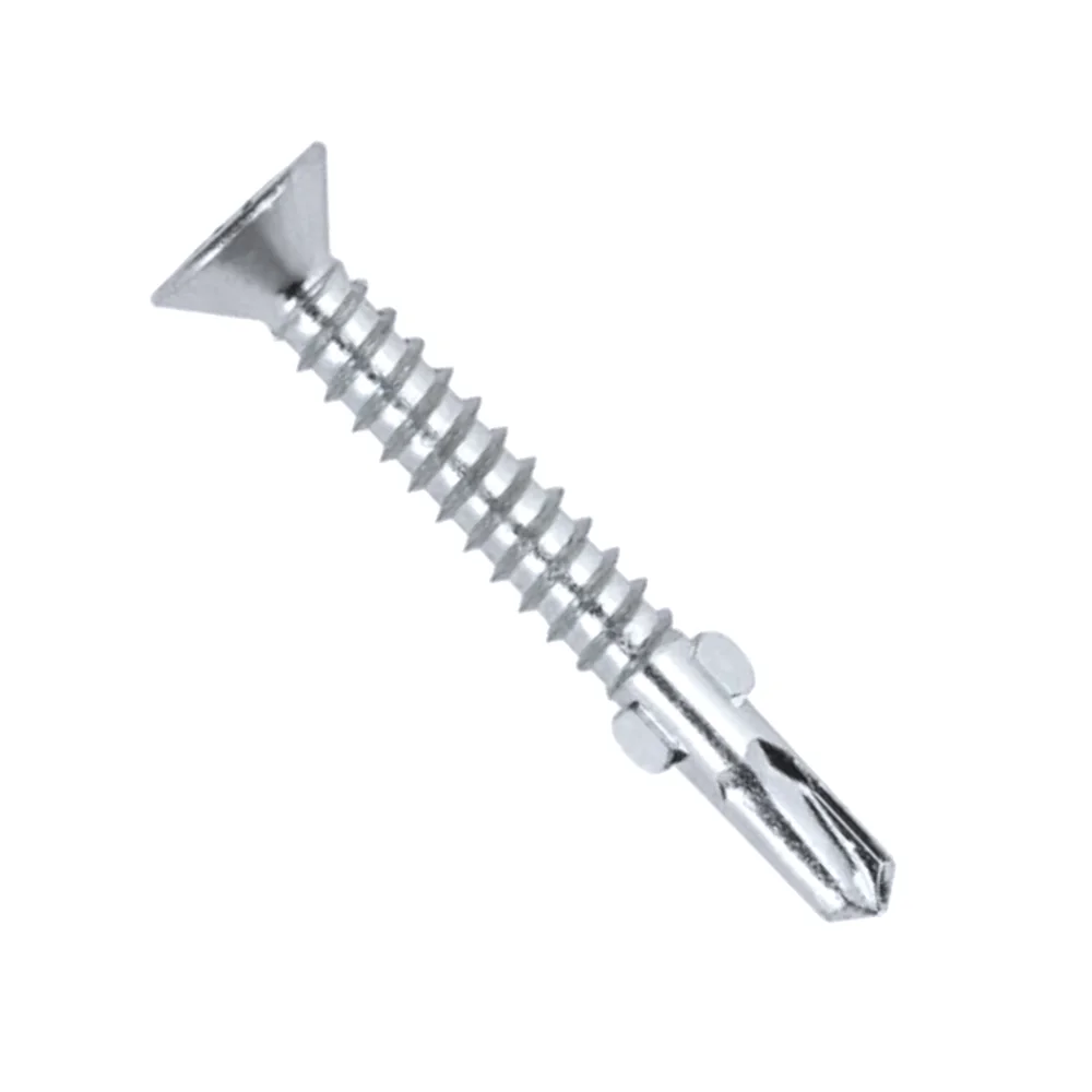 Tornillo Alas Punta Mecha 10 X 1 5/8