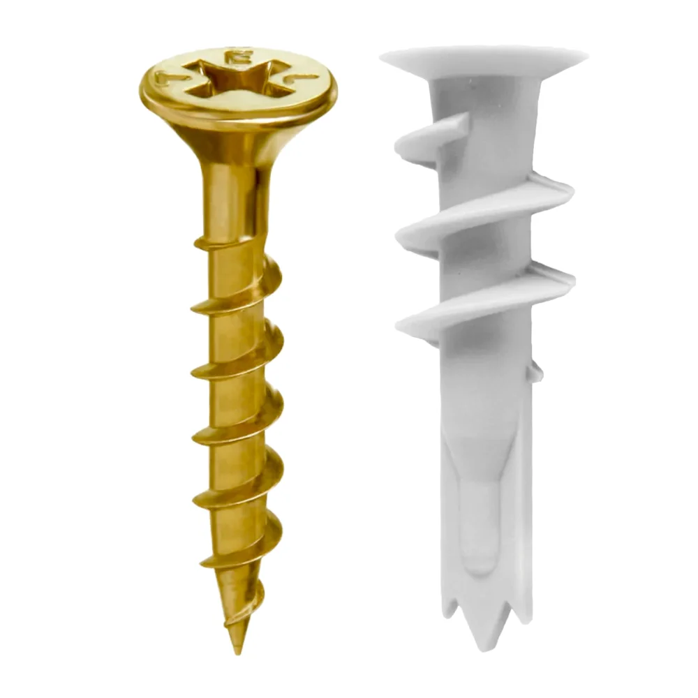 Kit Fijación Placas Durlock GKA Tornillo 10 Unidades
