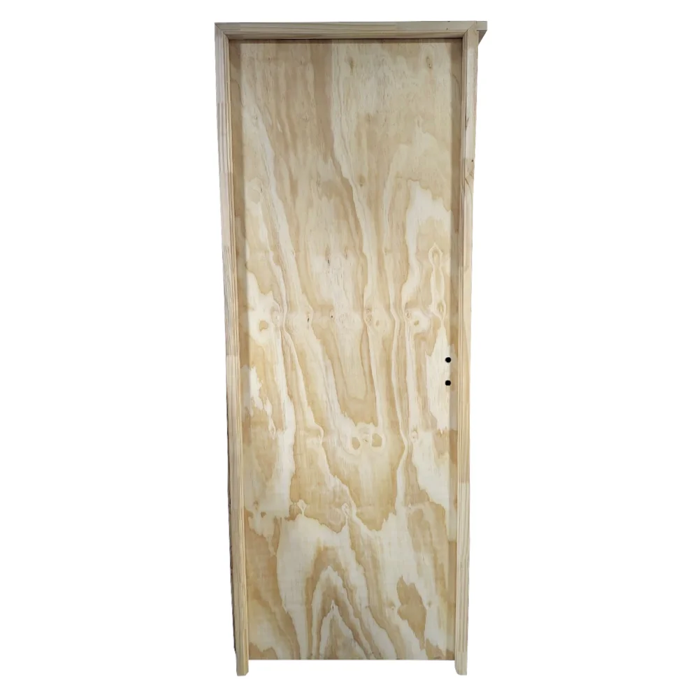 Puerta Economica Marco Madera 70 X 200 cm Izquierda