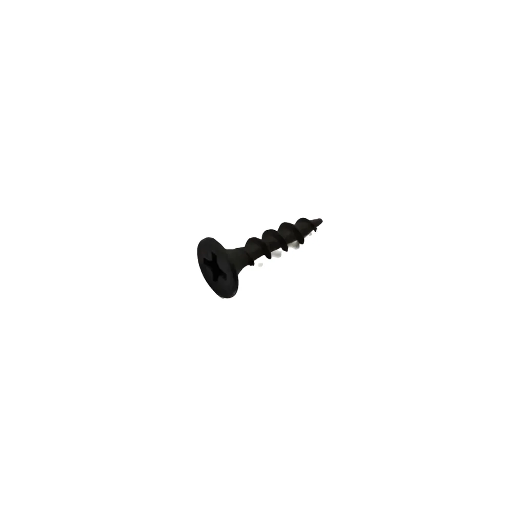 Tornillo Para Madera 6 x 5/8 - 3.8 X 15mm Negro