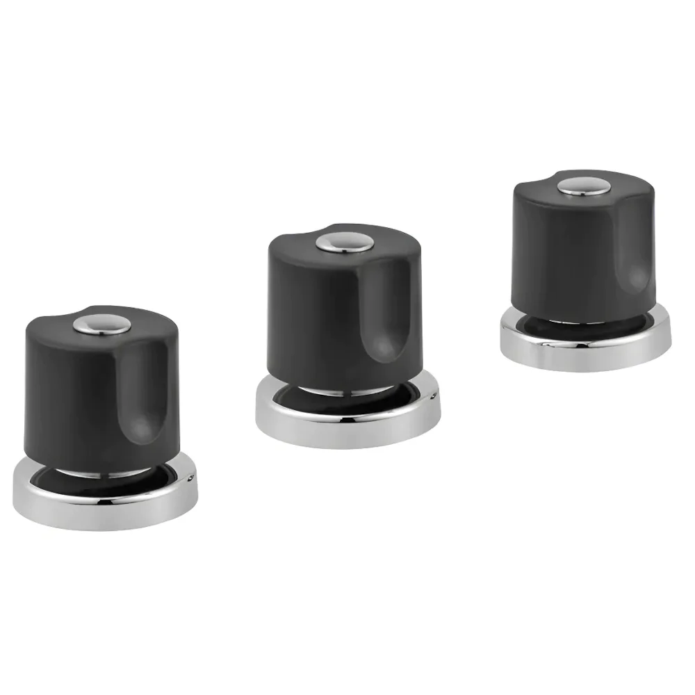 Griferia Bidet Berna Black Cromo LAGO