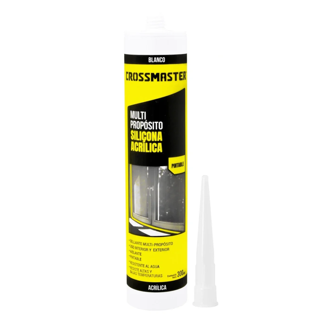 Sellador Acrilico Blanco CROSSMASTER 300ml