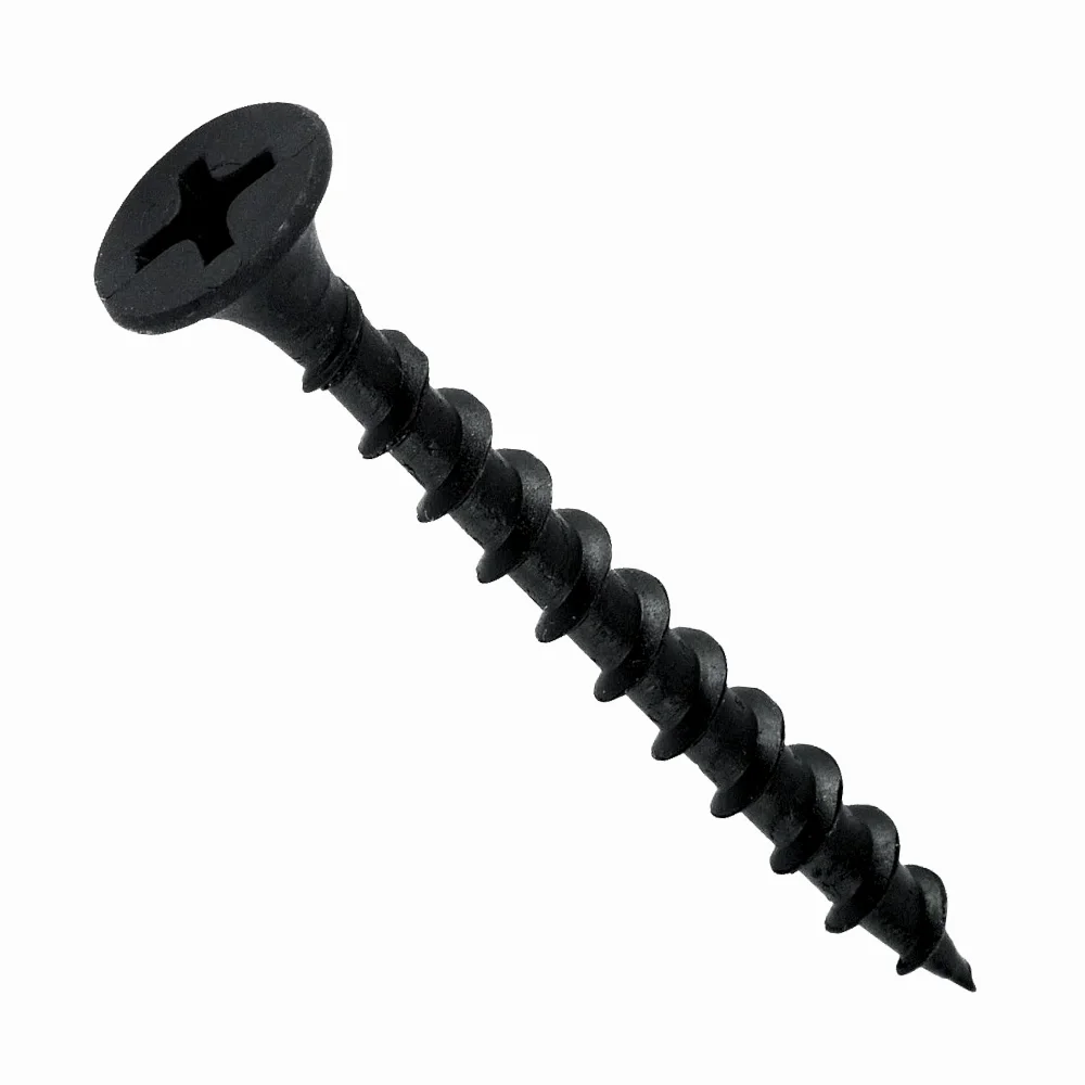 Tornillo Para Madera 6 x 1 1/2" Negro Phillips