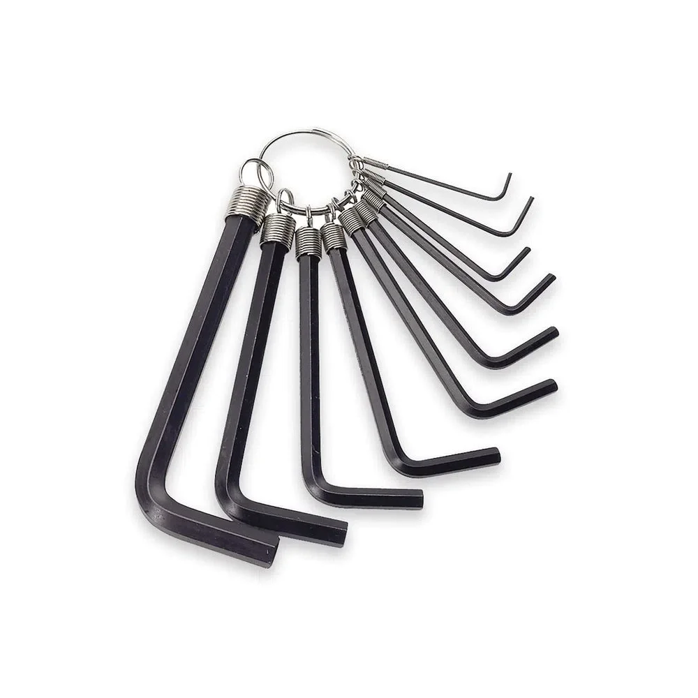 Juego Llaves Allen Hexagonales 10 Piezas Pulgadas