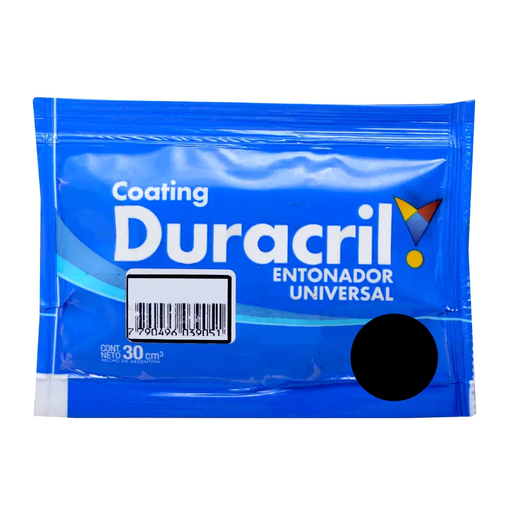 Entonador Universal DURACRIL Negro 30cc