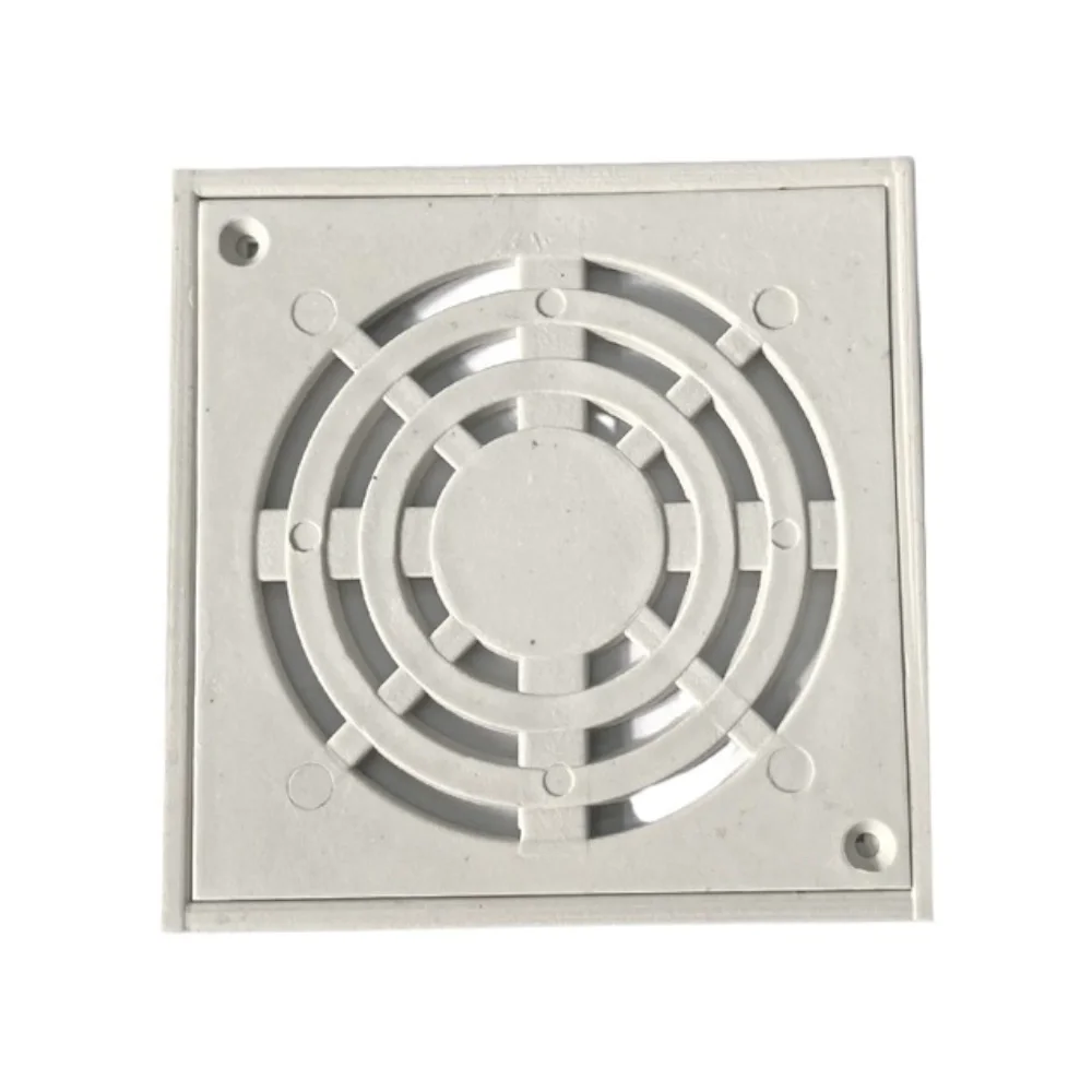Tapa De Rejilla Plastica Con Marco 15 X 15mm