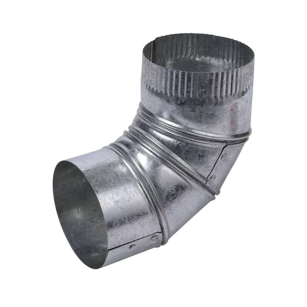 Curva 3" Chapa Galvanizada Articulada Ventilacion