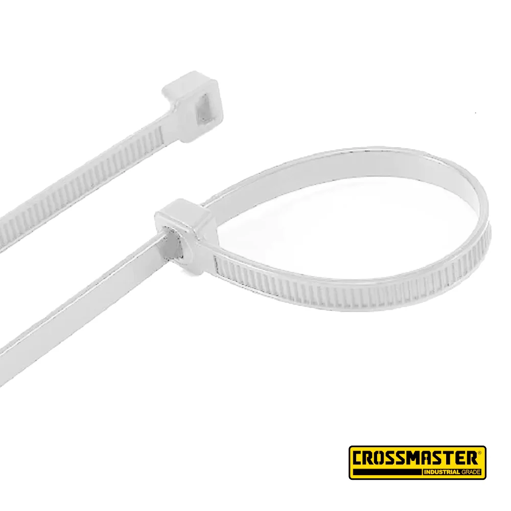 Precinto Nylon CROSSMASTER Blanco 3.6 x 25cm