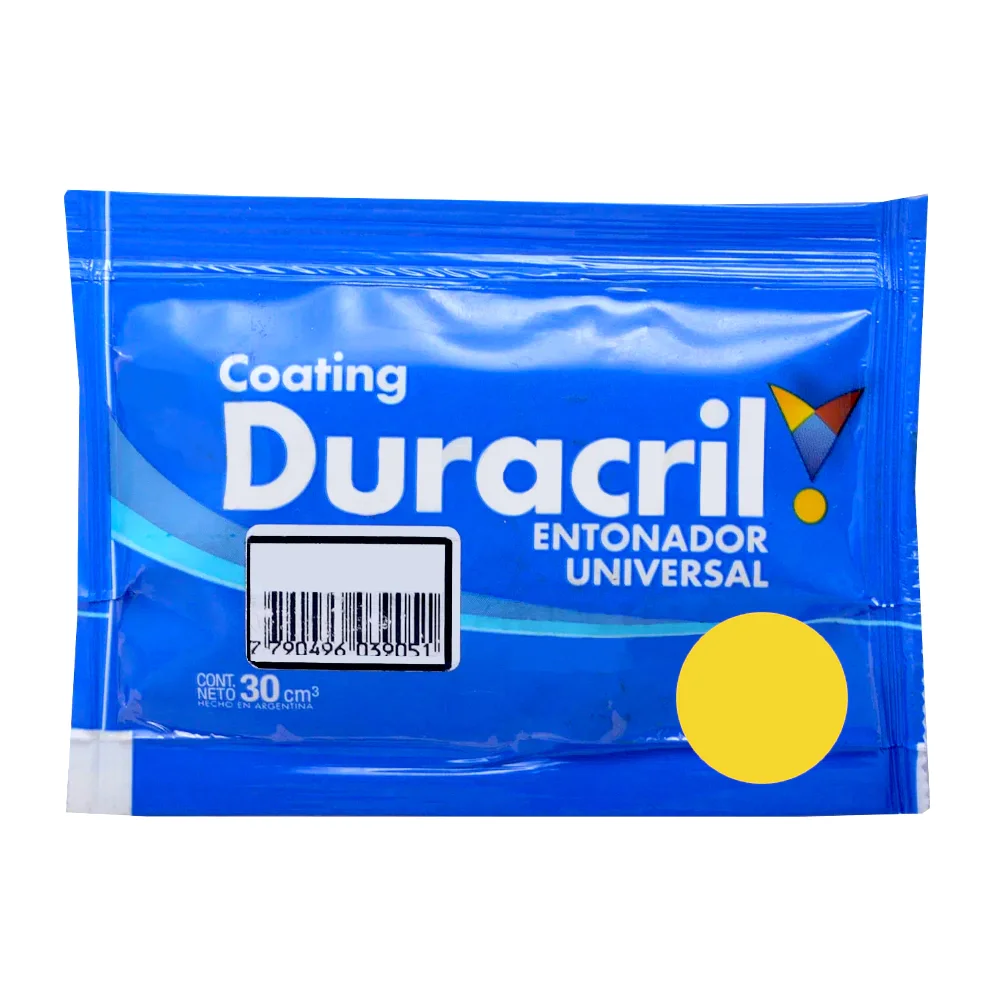 Entonador Universal DURACRIL Amarillo 30cc