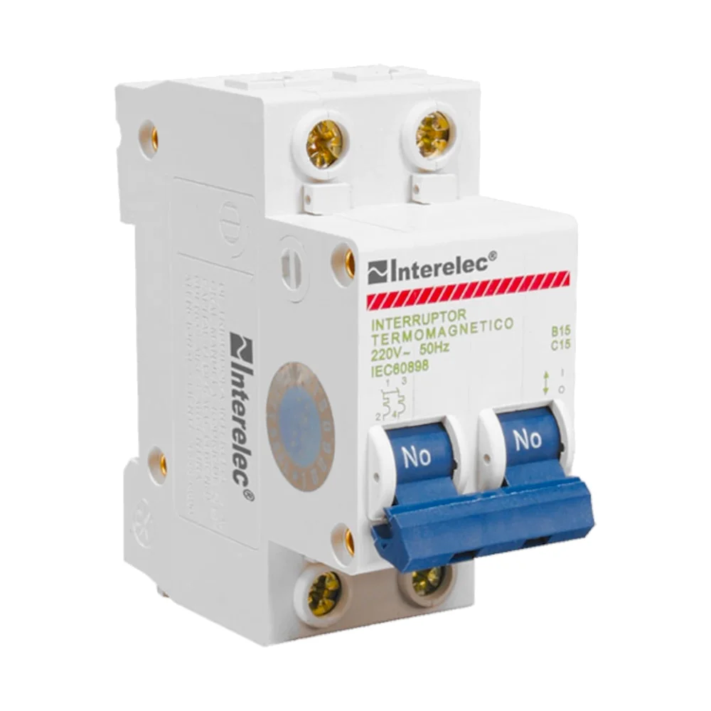 Llave Termica Bipolar 2 X 25A INTERELEC