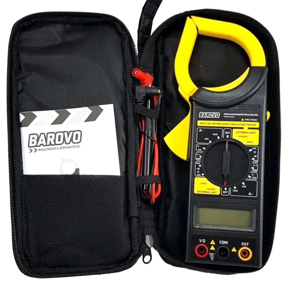 Pinza Amperometrica BAROVO Pamp266u