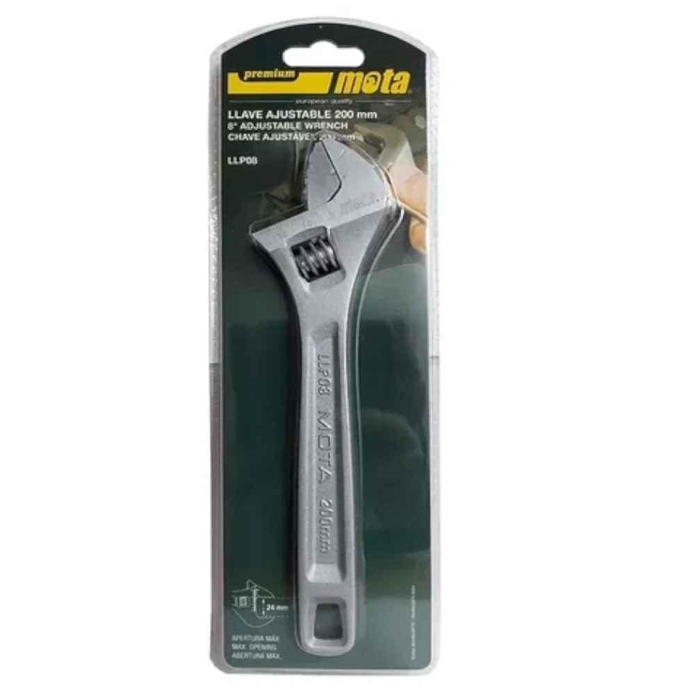 Llave Ajustable Mota Llp08 8 Pulgadas 200mm