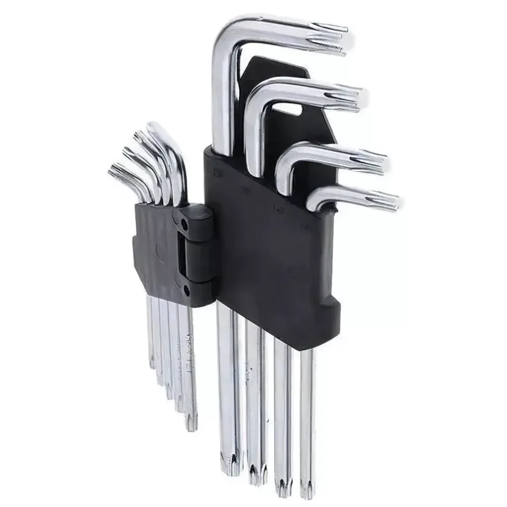 Juego Kit Llaves Torx 9 Piezas