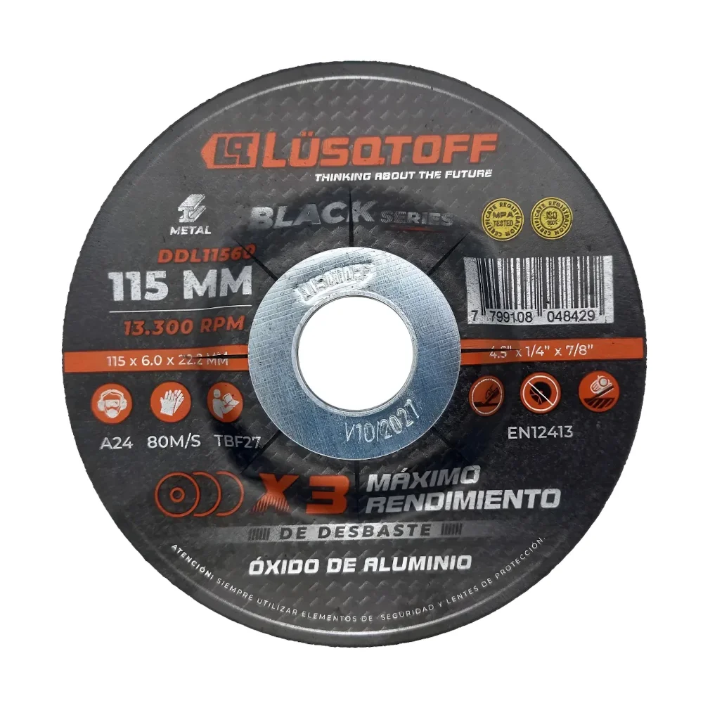 Disco De Desbaste Lusqtoff 115 X 6mm
