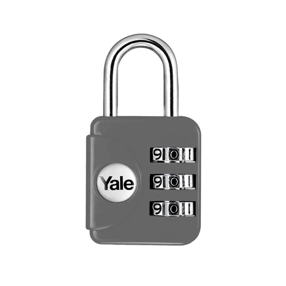 Candado Combinacion YALE Yp1 30mm Gris