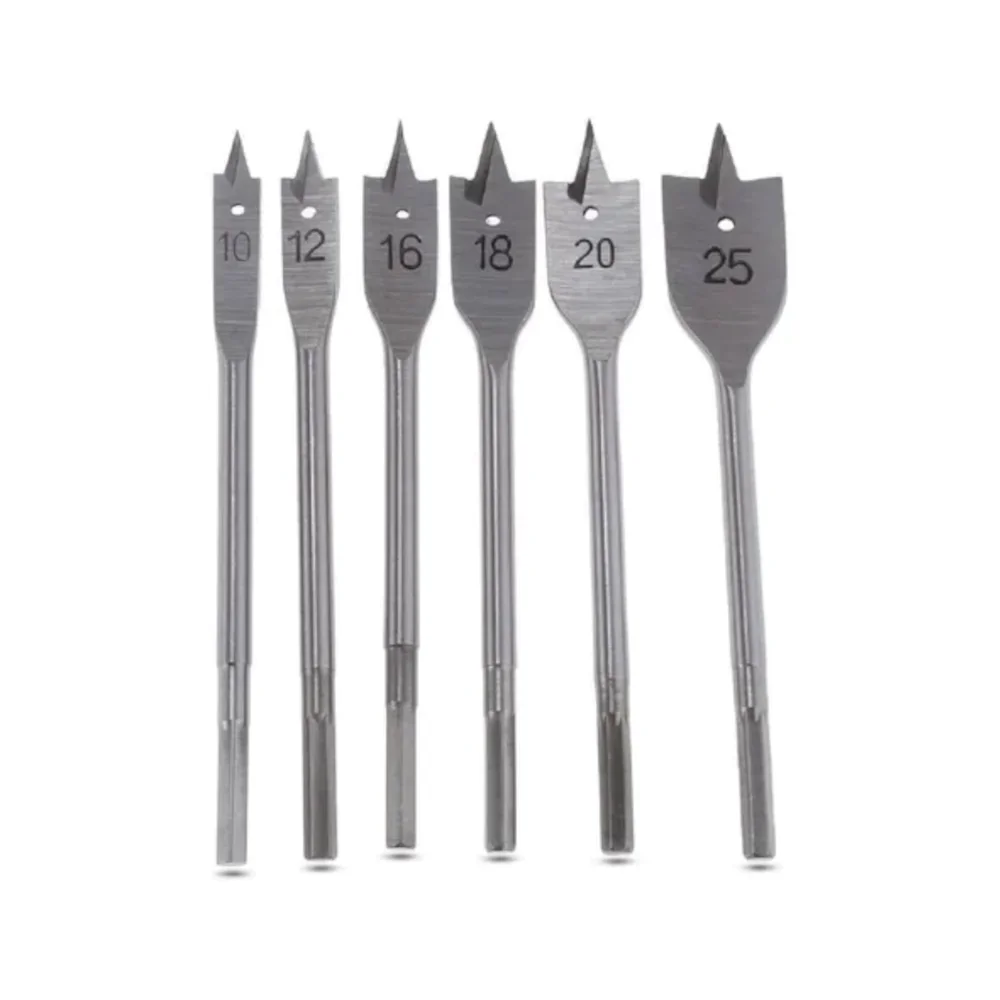 Juego Mechas Pala X6 Unidades Protool 10 A 25mm