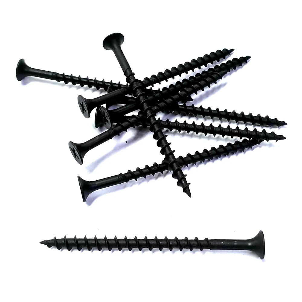 Tornillo Para Madera 8 x 2 1/2 Negro Phillips