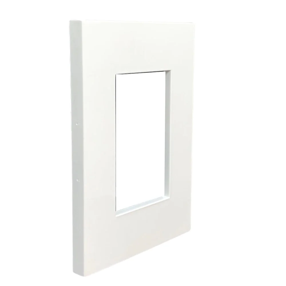 Tapa Rectangular Zeo TAAD Color Blanco Sz-7100