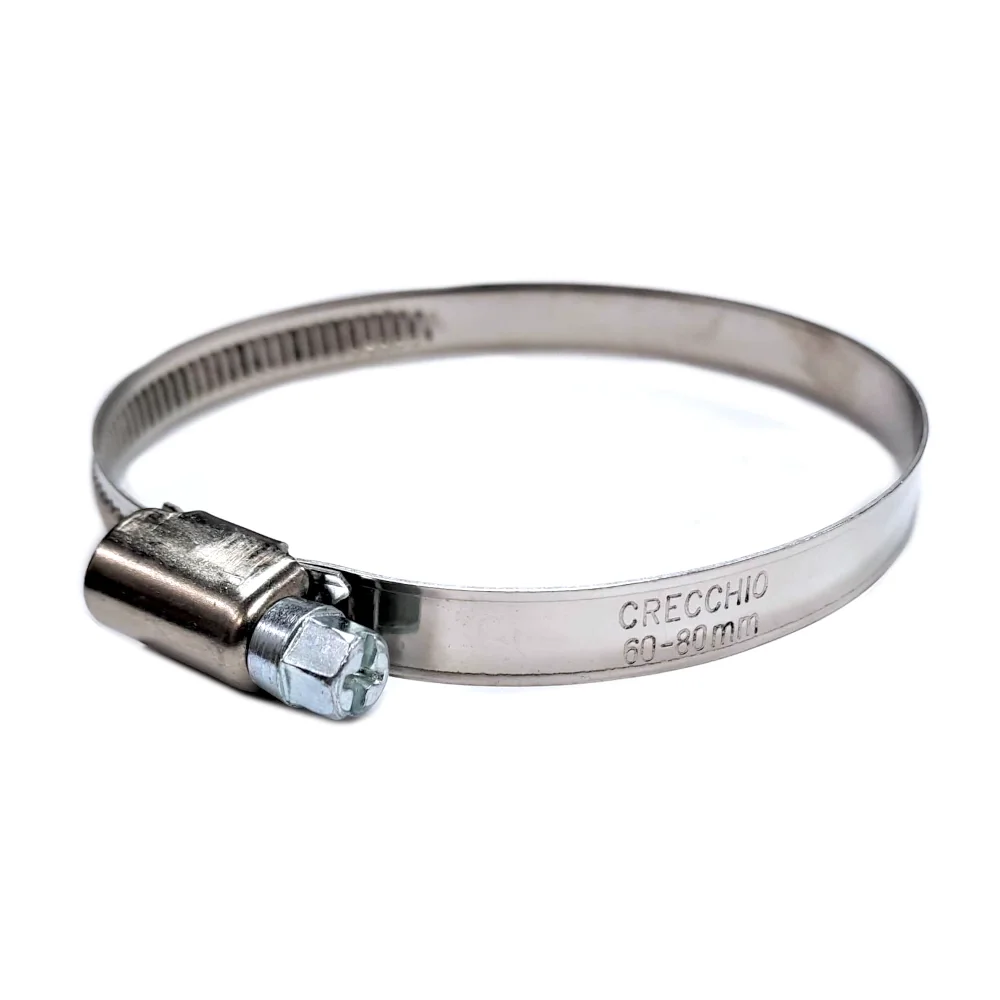 Abrazadera Metalica 9mm 60 - 80 CRECCHIO
