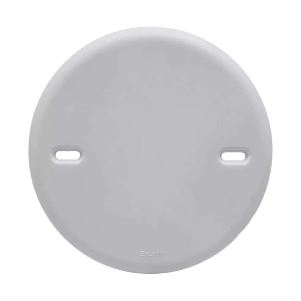 Tapa Ciega Pvc Blanca Para Octogonal Grande KALOP