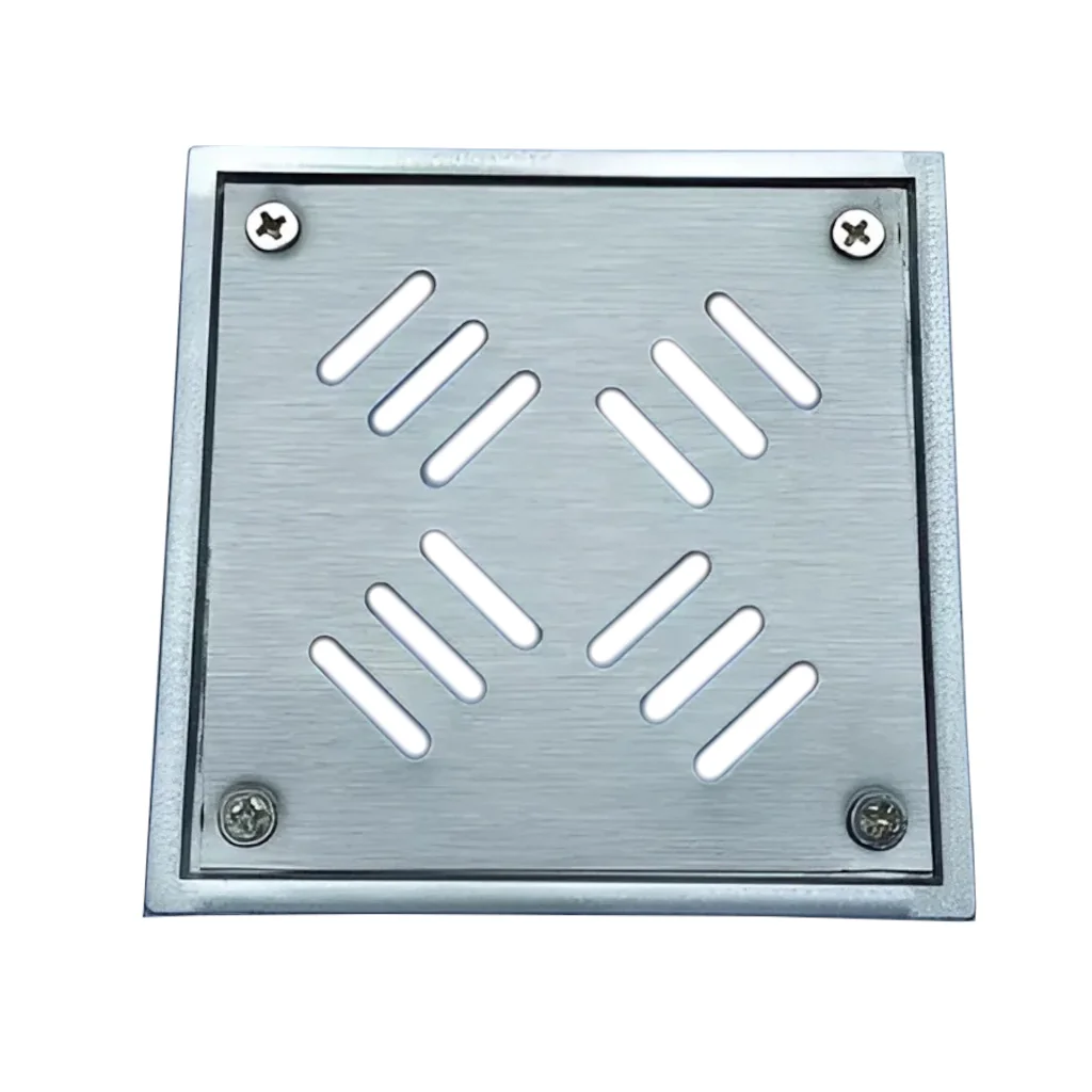 Reja Para Piso 10 X 10Cm Acero Inoxidable CASAL