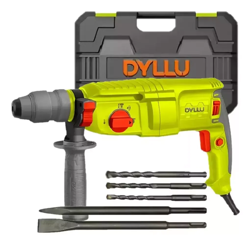 Rotomartillo 800w SDS Plus DYLLU c/ Maletin + Accesorios