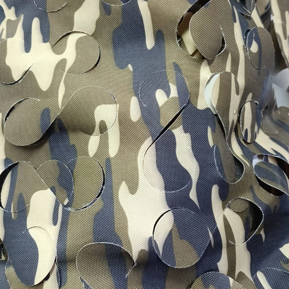 Tela De Sombreo Camuflada 1.5Mts X Metro Mediasombra