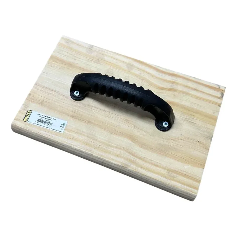 Fratacho Madera 19 X 29Cm Con Mango Plastico Brute