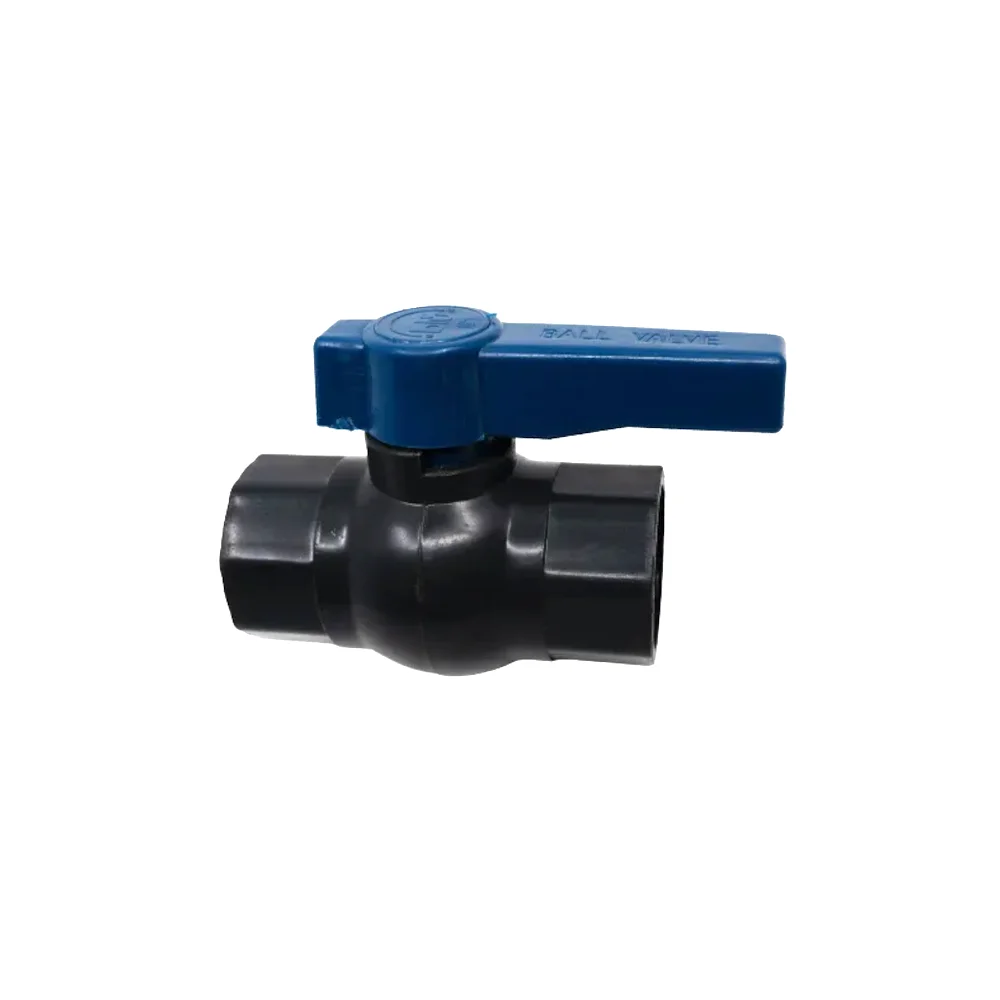 Llave Paso Valvula Esferica Pvc Blu 1"