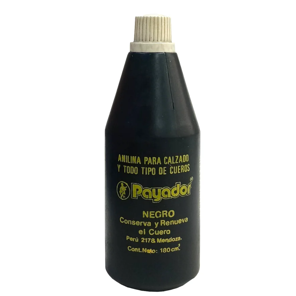 Anilina Liquida Payador Negro 180cc