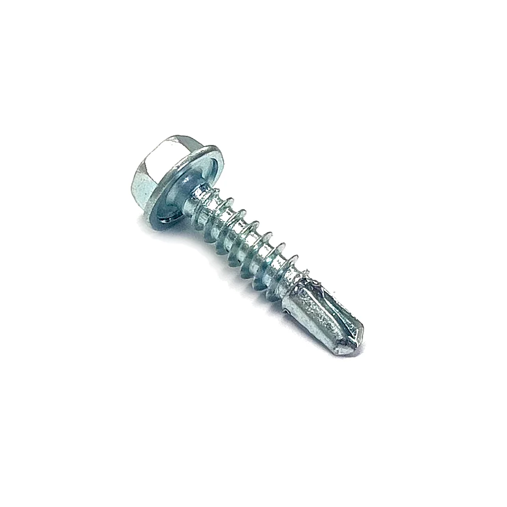Tornillo Punta Mecha Cabeza Hexagonal 8 X 3/4"