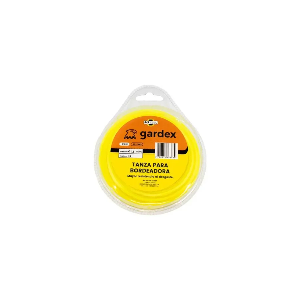 Tanza GARDEX Bordeadora 1.6mm X 15Mts