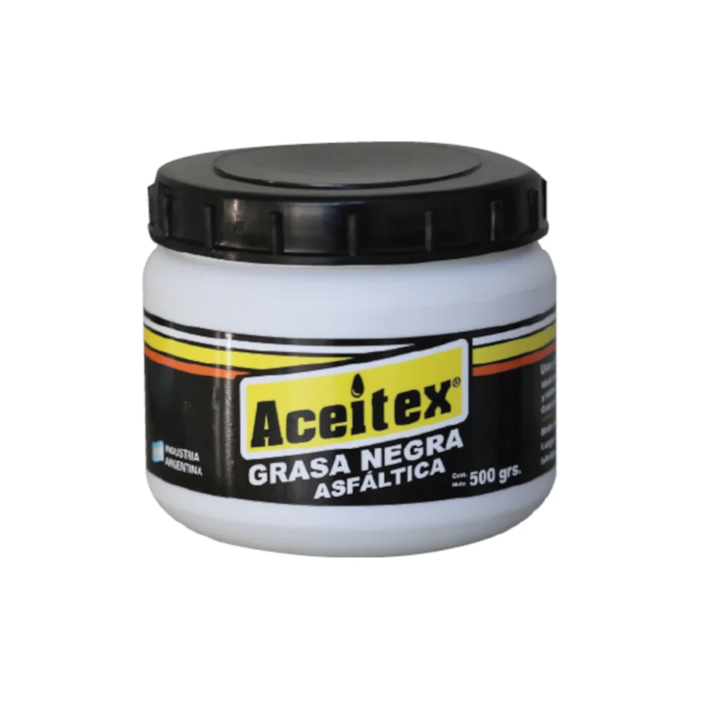Grasa Negra Asfaltica 500Gr ACEITEX