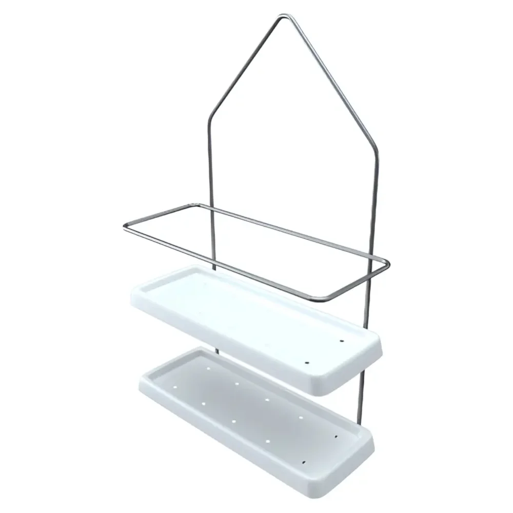 Organizador Ducha 2 Estante Blanco Stolf